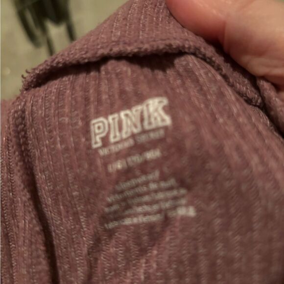 Victoria’s Secret Pink Ribbed Flare Sweatpants - Picture 3 of 4